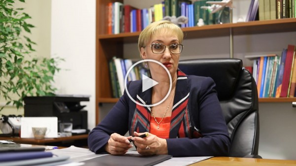 Видеообращение ректора Ольги Сотниковой в связи с ситуацией, сложившейся вокруг вуза